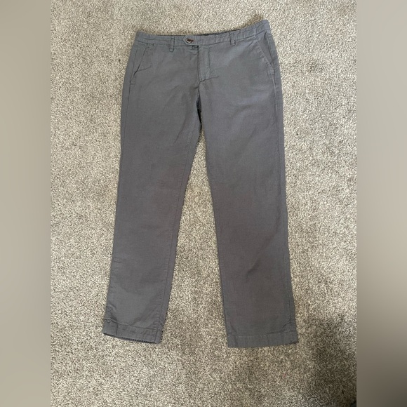 Ted Baker men’s cotton pants size 36R - Picture 1 of 10